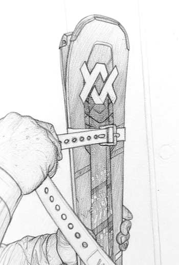 How to use ViaSki Strap Step 2