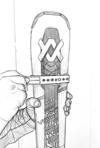 How to use ViaSki Strap Step 4